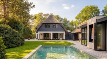 De villa van Michael van Beers in Blaricum