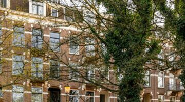 De buitenzijde van de woning in Amsterdam-Zuid