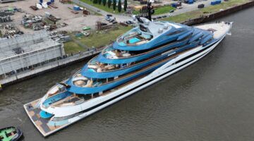 Het unieke superjacht van L&uuml;rssen