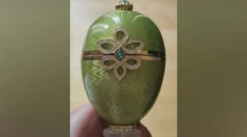 Man steelt Faberg&eacute;-ei met waarde van ruim &euro; 2,8 miljoen