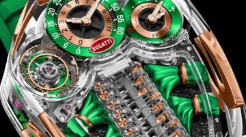 Het nieuwe Jacob & Co. Bugatti-horloge