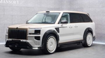De door MANSORY onder handen genomen Zeekr 9X