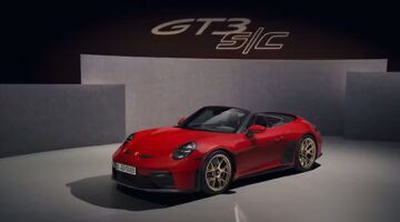 De voorzijde van de Porsche 911 GT3 S/C