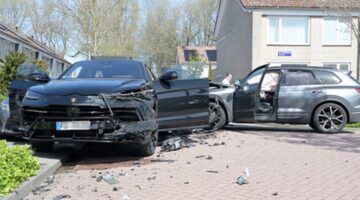 De Lamborghini Urus die was gehuurd voor een bruiloft
