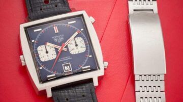 Beroemd TAG Heuer-horloge die schitterde om de pols van Steve McQueen tijdens film Le Mans naar de veiling