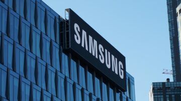 Het logo van Samsung, het merk met een absurde marktwaarde