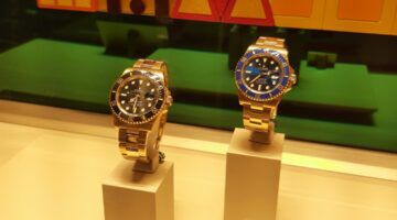 Twee horloges van Rolex die wellicht onverkrijgbaar zijn bij de retailer