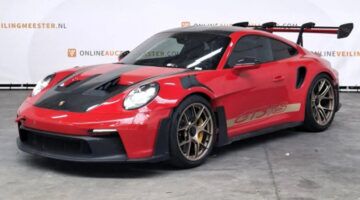 De Porsche GT3 bij Domeinen