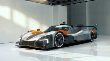 De McLaren MCL HY GTR vanaf de voorkant