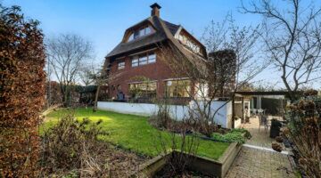 De rietgedekte villa in Hillegersberg