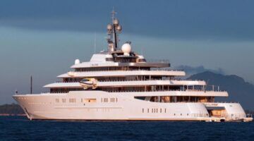 Het superjacht van Roman Abramovich
