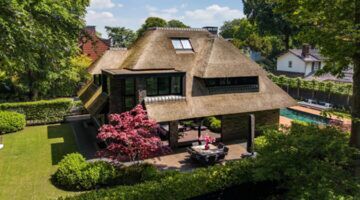 De in Bergen gevestigde villa