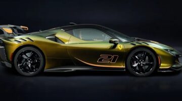 De Ferrari die door een tuner lijkt aangepast