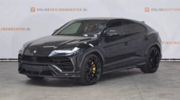 De Lamborghini Urus die bij Domeinen te koop zaat