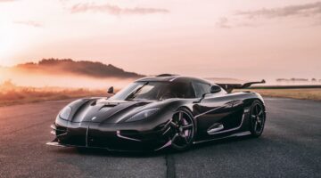 De roze Koenigsegg