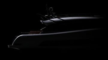 De eerste glimp van het schip van Brabus en AB Yachts