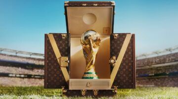 De trofeekoffer van Louis Vuitton