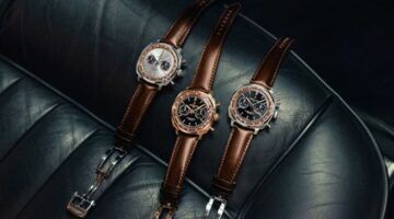 De drie versies van het nieuwe horloge van Breitling