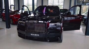 De Rolls-Royce Cullinan van Rico Verhoeven