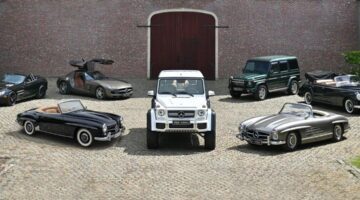 De autocollectie die naar de veiling gaat