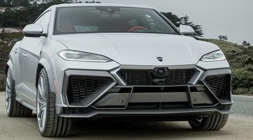De door BRABUS aangepaste Lamborghini Urus