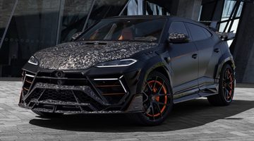 De voorzijde van de nieuwe Lamborghini Urus SE