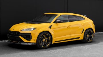 De zijkant van de Novitec Lamborghini Urus SE