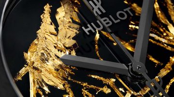 hublot classic fusion gold crystal horloge Pure Luxe