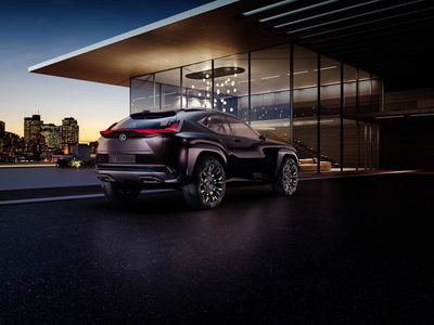 Illustratie voor: Lexus Onthult Lexus UX Concept op Paris Motor Show