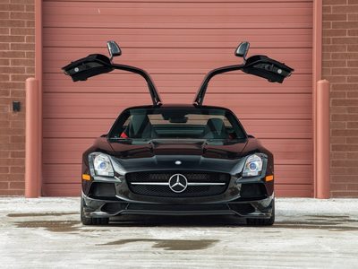 Zeldzame Mercedes-Benz SLS AMG Black Series uit 2014 werd geveild en snel verkocht