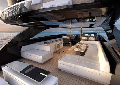 riva 110 dolcevita superjacht jacht scheepsbouw Pure Luxe