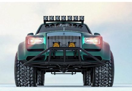 Illustratie voor: Maak kennis met de Rolls-Royce Cullinan arctisch