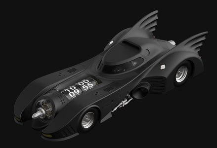 Kross Studio 1989 Batmobile Desk Clock tafelklok Pure Luxe