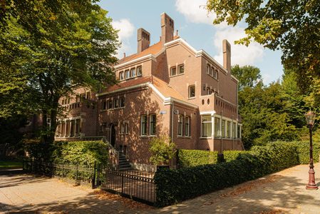 De stadsvilla bij het Vondelpark in Amsterdam