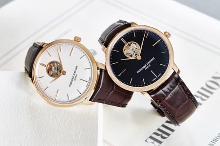 Illustratie voor: Frédérique Constant introduceert de nieuwe Slimline Automatic Heart Beat