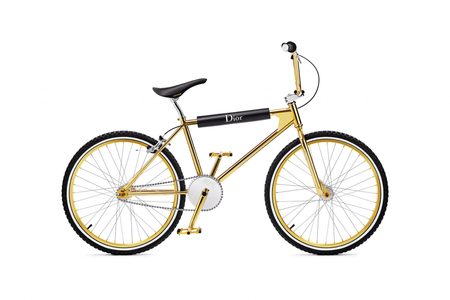 dior homme bogarde bmx bike limited gold fiets Pure Luxe
