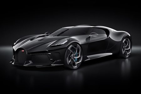 bugatti la voiture noire coupe Pure Luxe