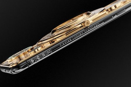 iphone 11 pro discovery solarius caviar goud Pure Luxe