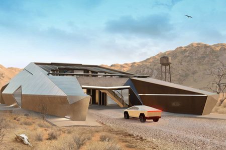 modern houses rusland cyberhouse tesla cybertruck Pure Luxe