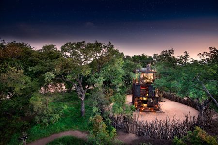 Afrika safari &Beyond Ngala Treehouse boomhut Pure Luxe