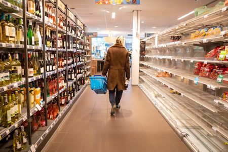 Supermarkt recordomzet
