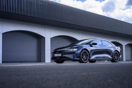 De nieuwe Lucid Air Sapphire, 's werelds eerste elektrische luxe super-sportsedan