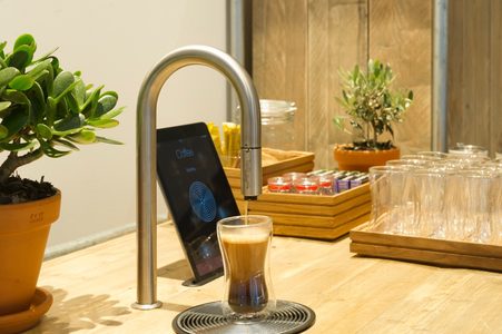 Illustratie voor: Koffiebeleving 4.0: Koffie uit de kraan via een App