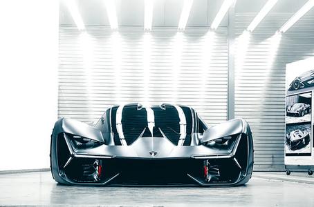 lamborghini terzo millennio concept car frankfurt motor show Pure Luxe