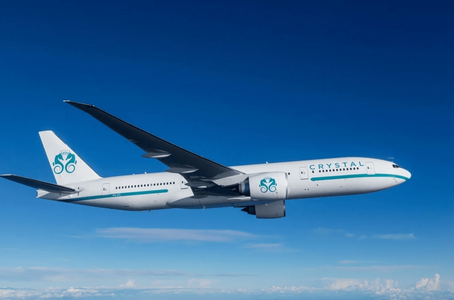 Crystal Cruises Boeing 777-200LR privévliegtuig Corona-virus Pure Luxe
