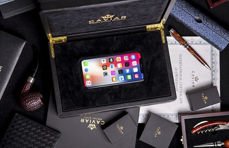 iphone X caviar vladimir poetin Rusland Pure Luxe