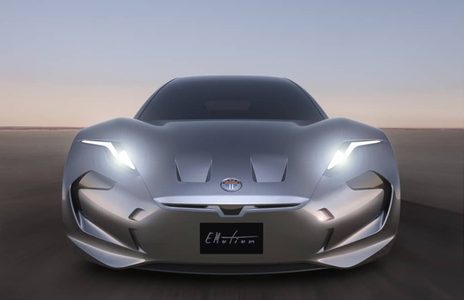 Illustratie voor: Fisker Onthult Nieuwe Geheel Elektrische EMotion Luxe Sport Sedan