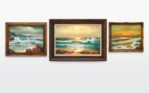 Banksy Mediterranean Sea View 2017 Sotheby's veiling Pure Luxe