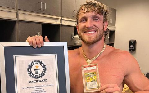 Logan Paul heeft een zeldzame Pokémon-kaart voor $ 16,5 miljoen verkocht
