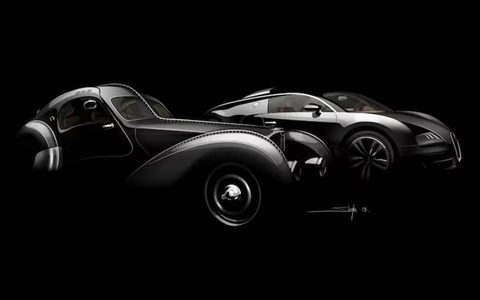 Illustratie voor: Exclusieve Bugatti Veyron brengt een eervolle hommage aan Jean Bugatti, zoon van Ettore Bugatti